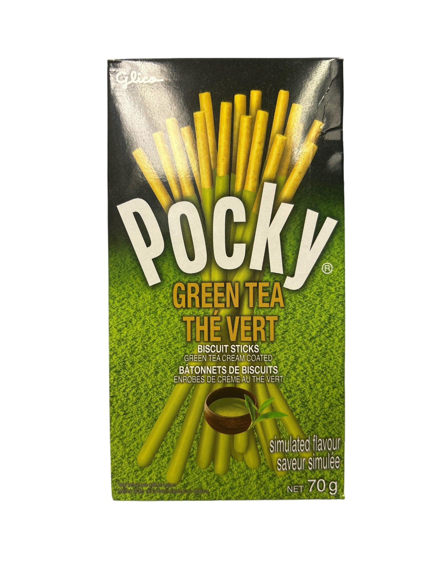 Pocky Green Tea Biscuit Sticks 70G - Thai Edition