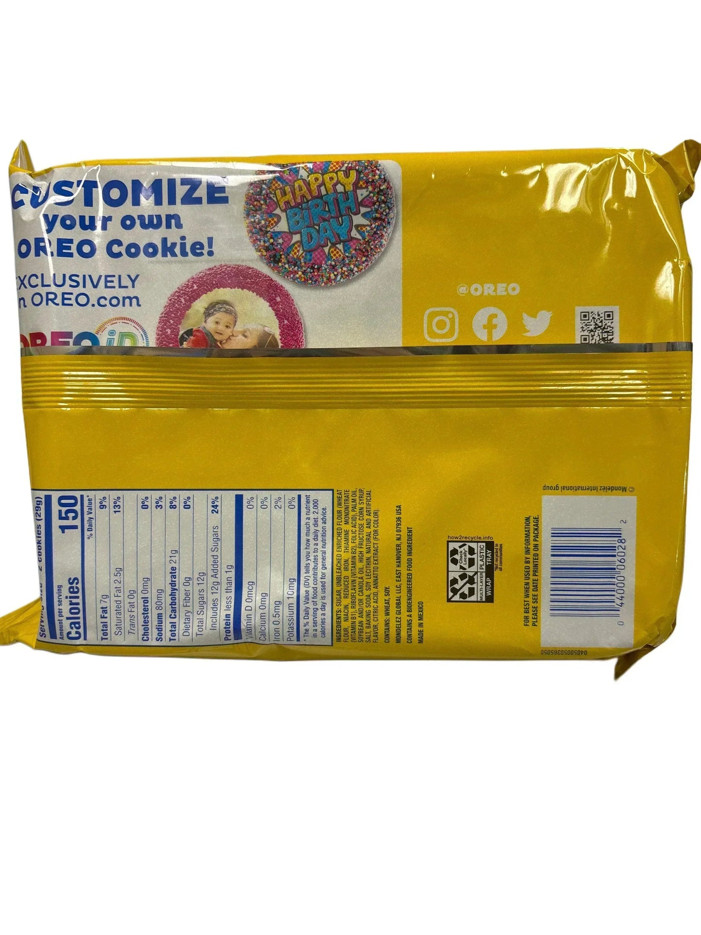 Oreo Lemon Family Size 2.71OZ