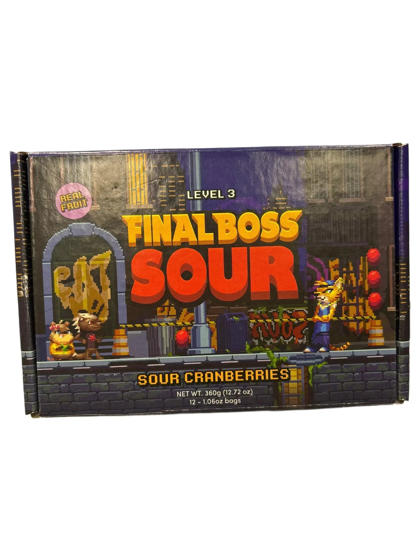 FINAL BOSS SOUR Level 3 Sour Cranberries Exclusive Challenge 360G - U.S Edition