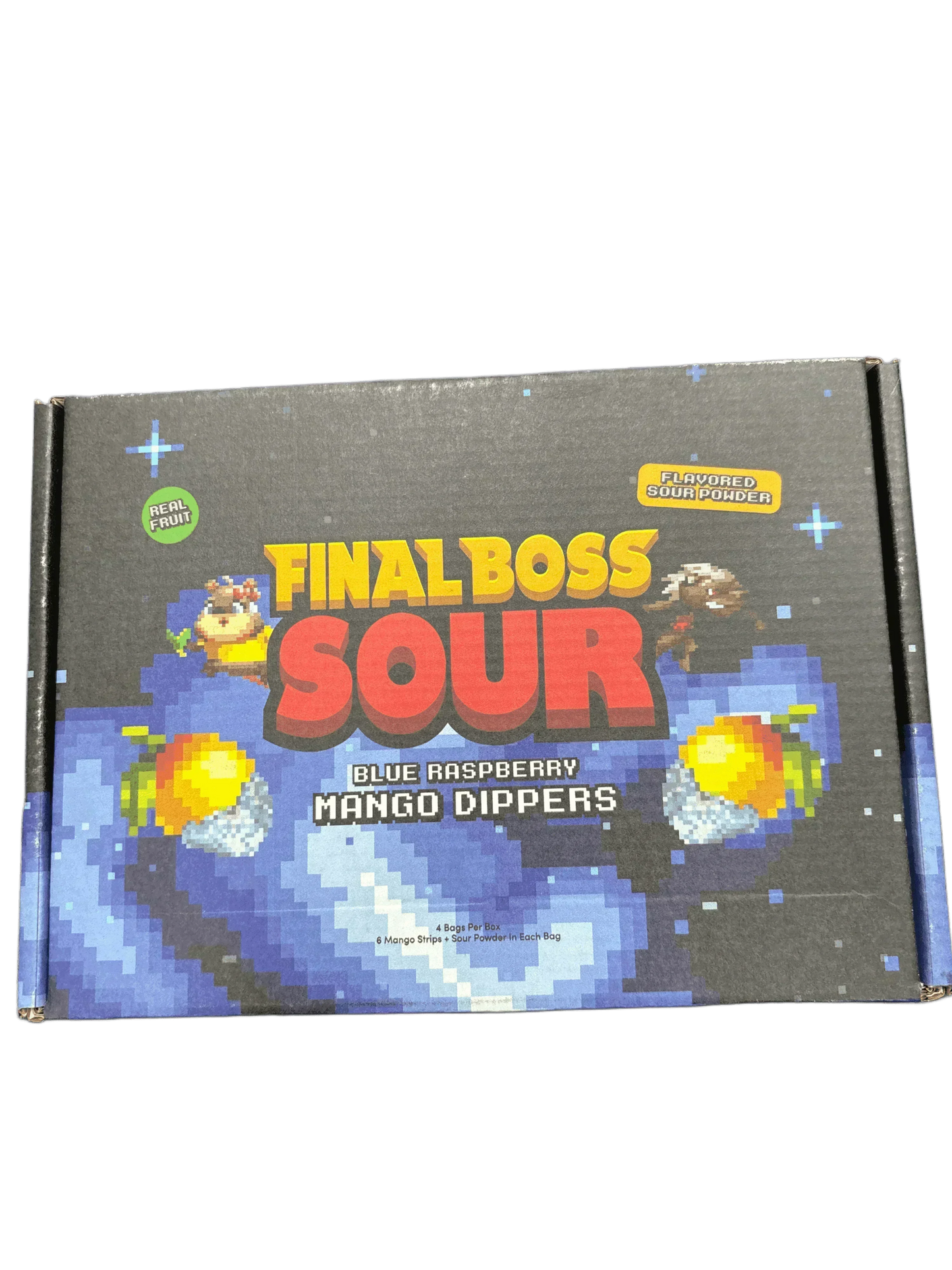 FINAL BOSS SOUR Blue Raspberry Mango Dippers - U.S Edition