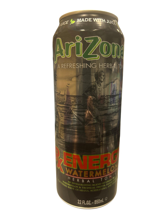 Arizona RX Energy Watermelon Drink 22OZ - U.S Edition