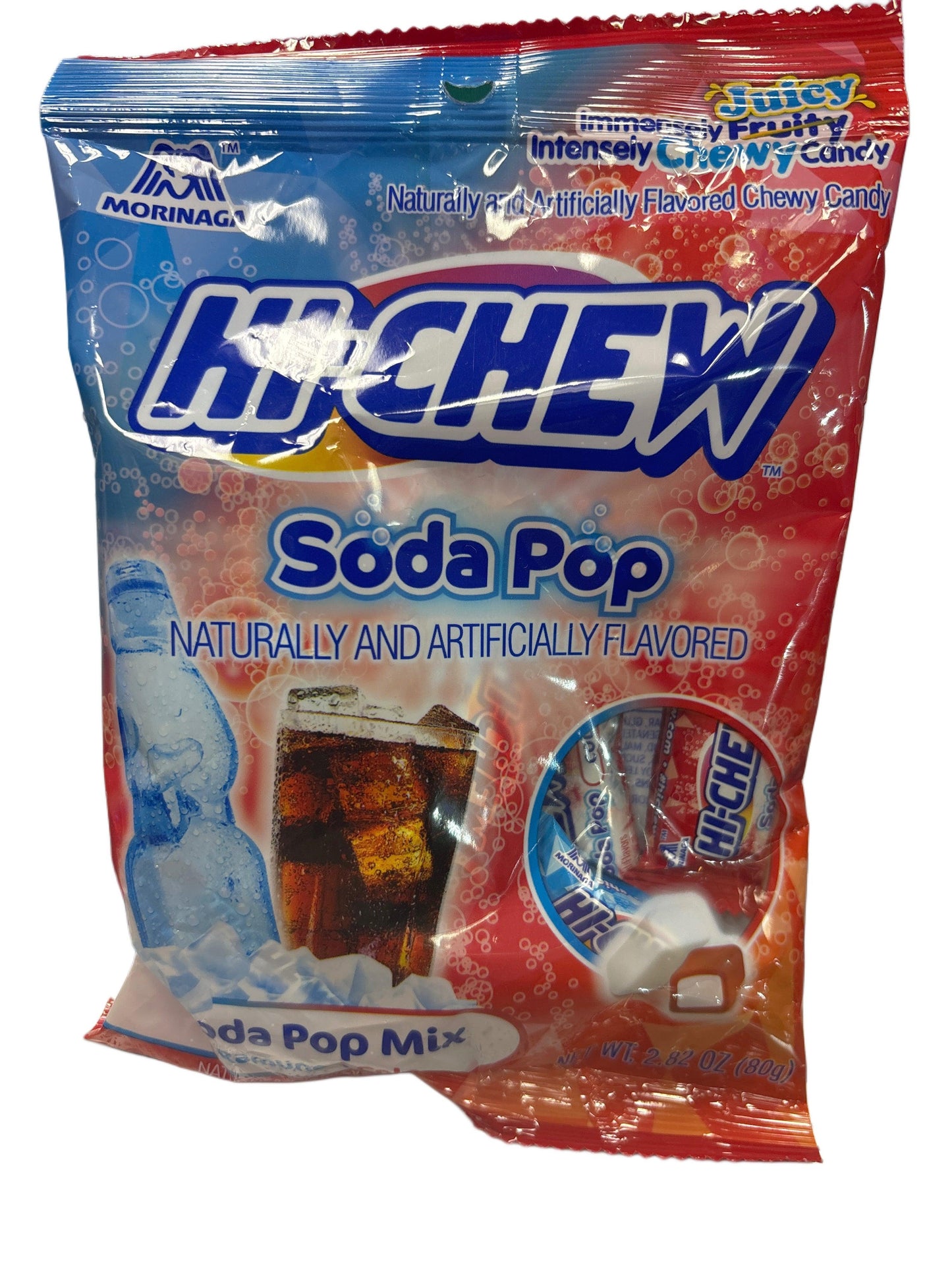 HI-CHEW Soda Pop Mix Candy Bag 2.82OZ - Chinese Edition