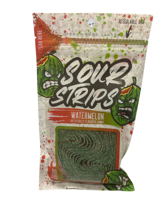 Sour Strips Watermelon 3.4OZ - U.S Edition