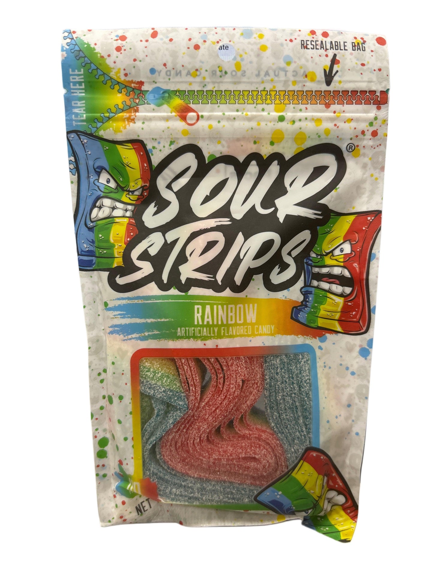 Sour Strips Rainbow 3.40OZ - U.S Edition