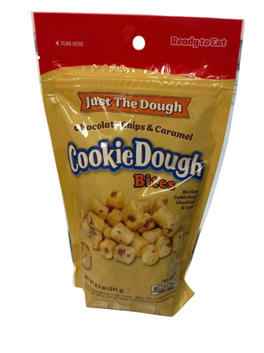 Cookie Dough Bites Chocolate Chips & Caramel 8.5OZ