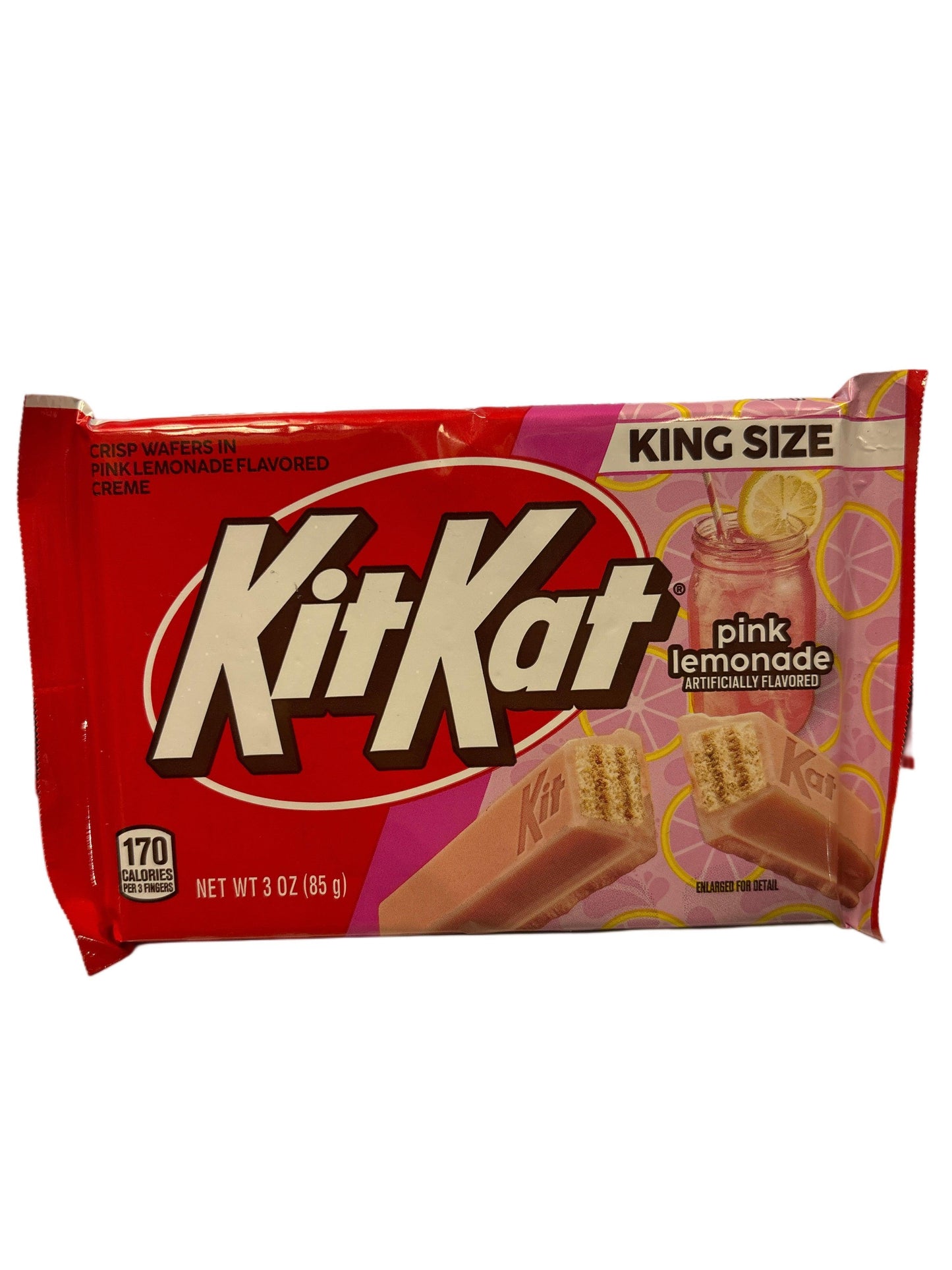 Kit Kat Pink Lemonade Chocolate Bar 3OZ - U.S Edition