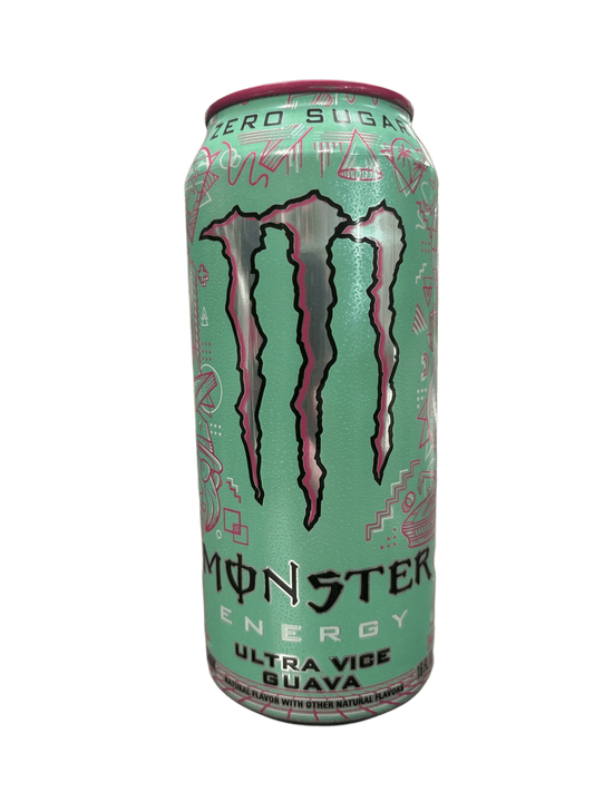 Monster Energy Zero Sugar Ultra Vice Guava 16OZ - Canadian Edition