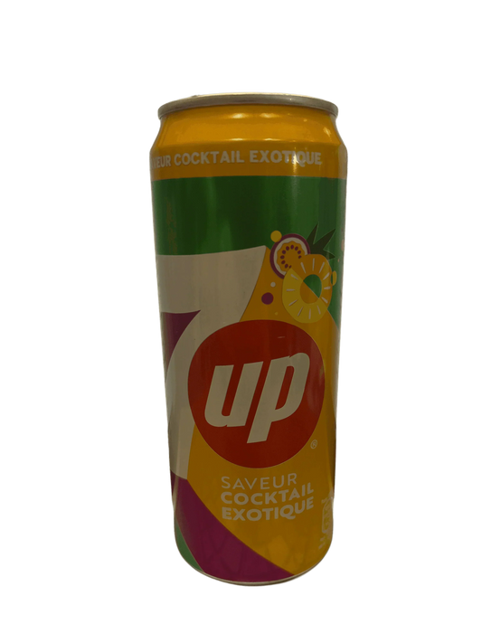7UP Saveur Exotique 330ML - French Edition