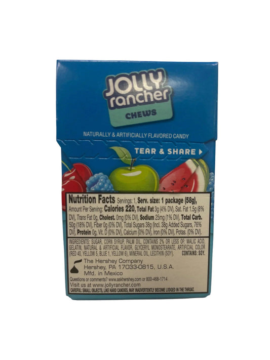 Jolly Rancher Chews Original Flavors 2.06OZ - U.S Edition