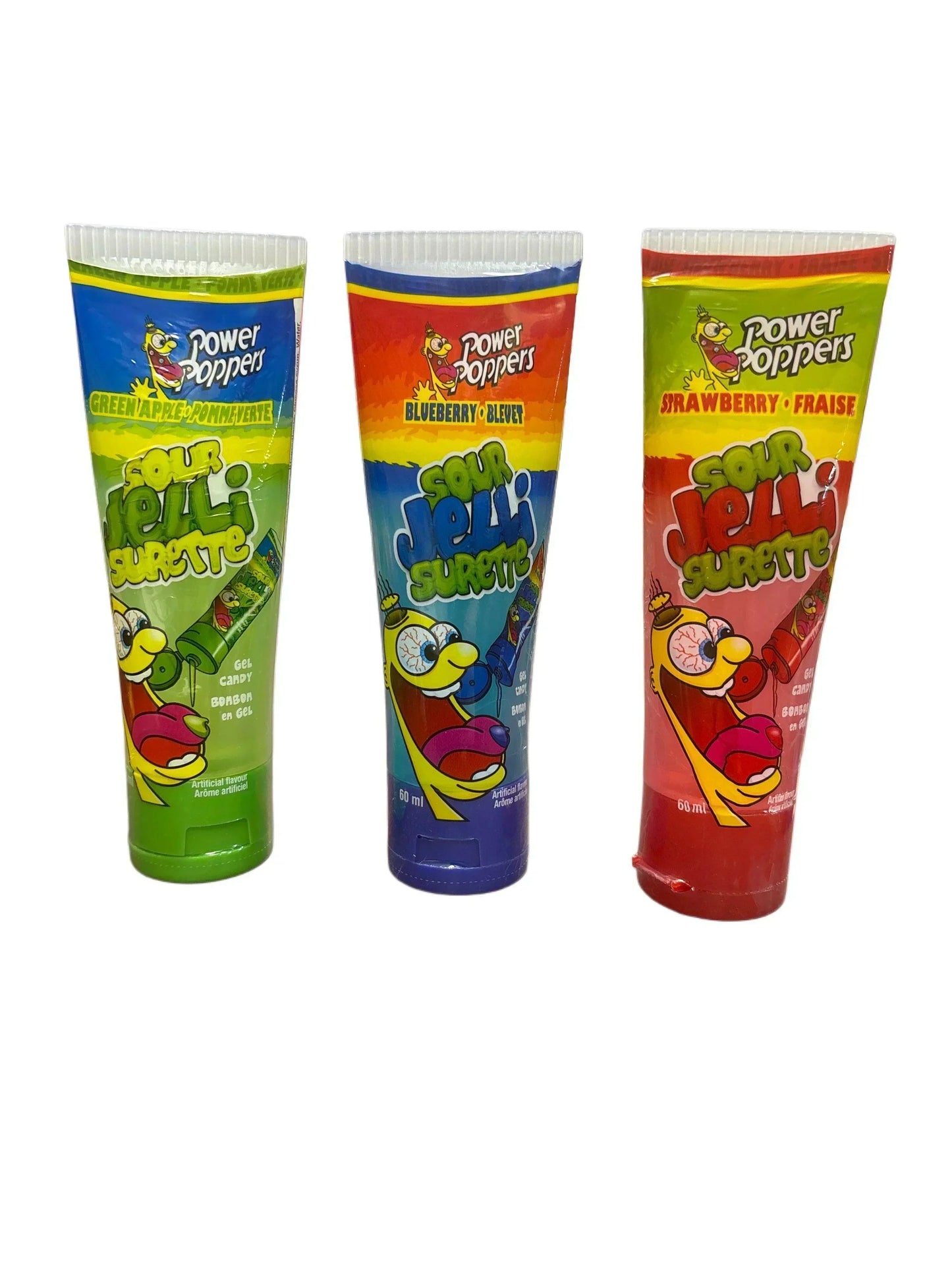 Power Popper Sour Jelli Surette Assorted Flavors 60ML