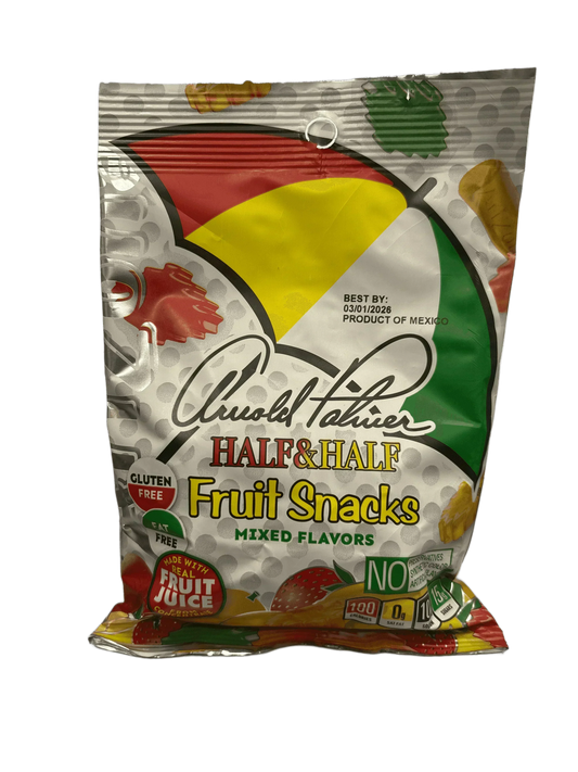 Arizona Half & Half Fruit Snacks Mixed Flavors Candy Bag 5OZ - U.S Edition