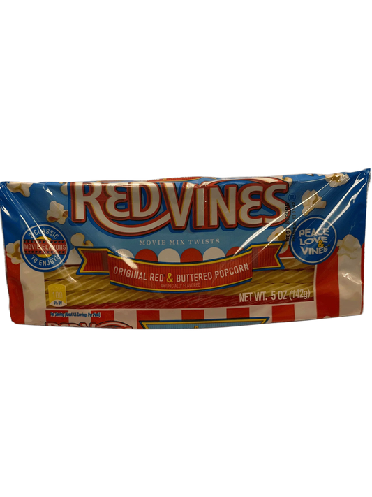 Red Vines Buttered Popcorn & Original Red Twists - 5oz