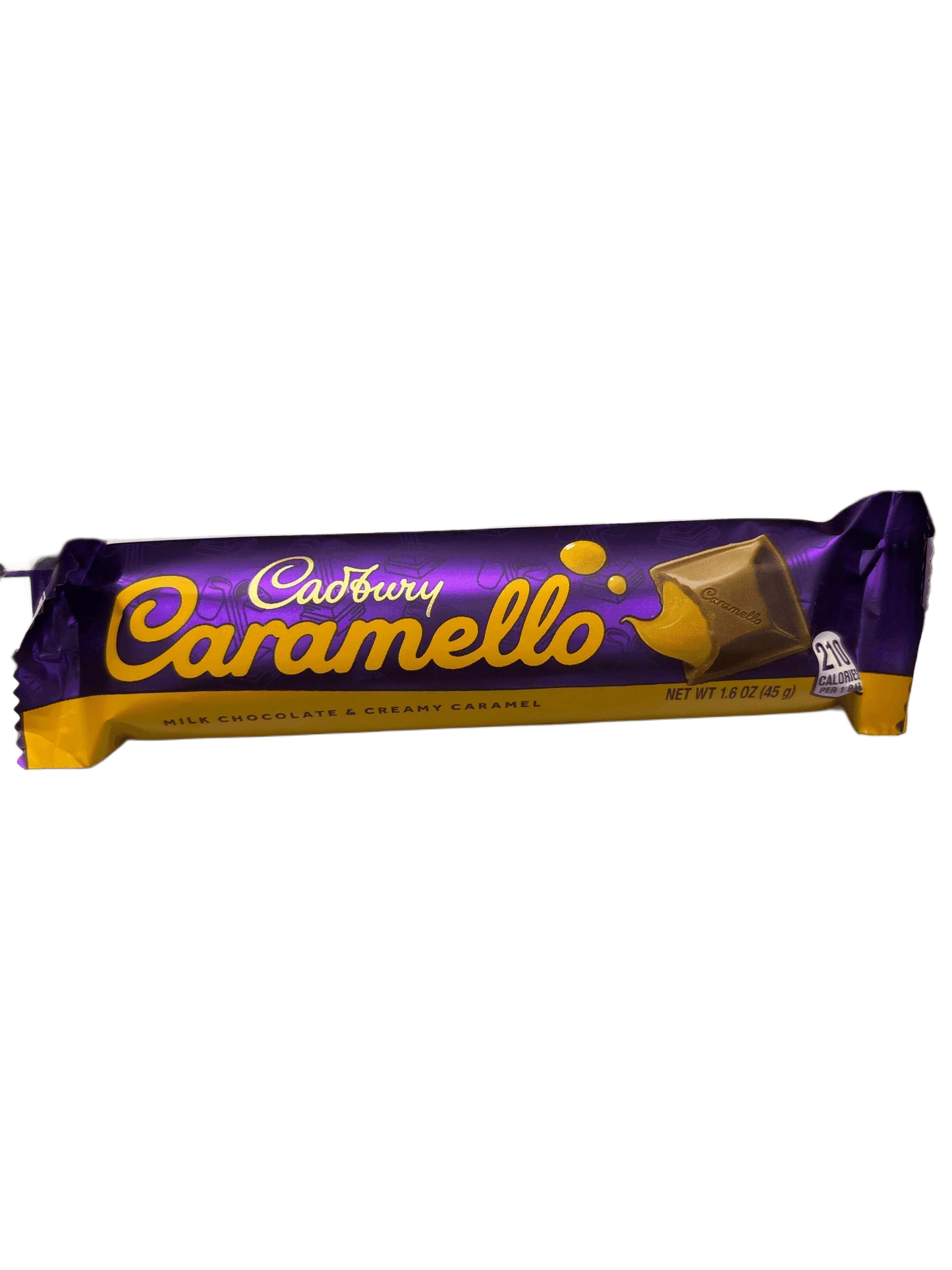 Cadbury Caramello Milk Chocolate & Creamy Caramel 1.6OZ - U.K Edition