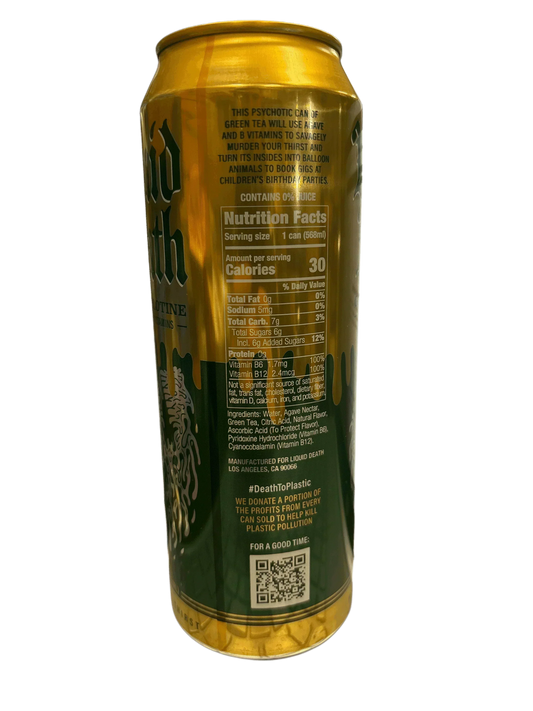 Liquid Death Green Guillotine Drink 568ML