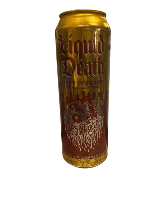 Liquid Death Rest In Peach Drink 568ML