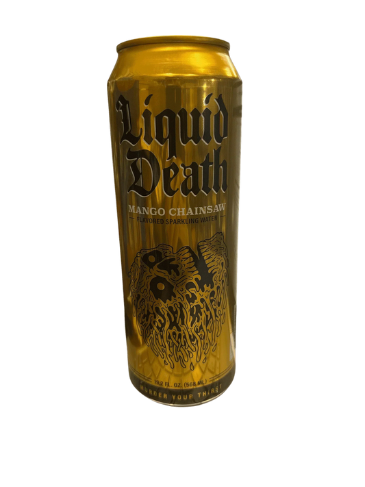 Liquid Death Mango Chainsaw Drink 568ML
