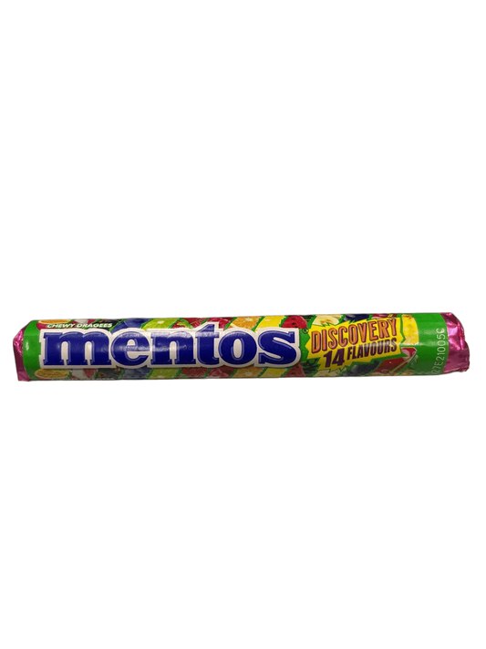 Mentos 14 Flavours Chewy 37.5G - U.K Edition