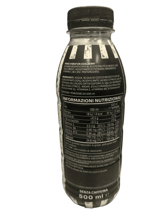 Prime Hydration Juventus Drink 500ML - Super Limited Edition - Italy Edition