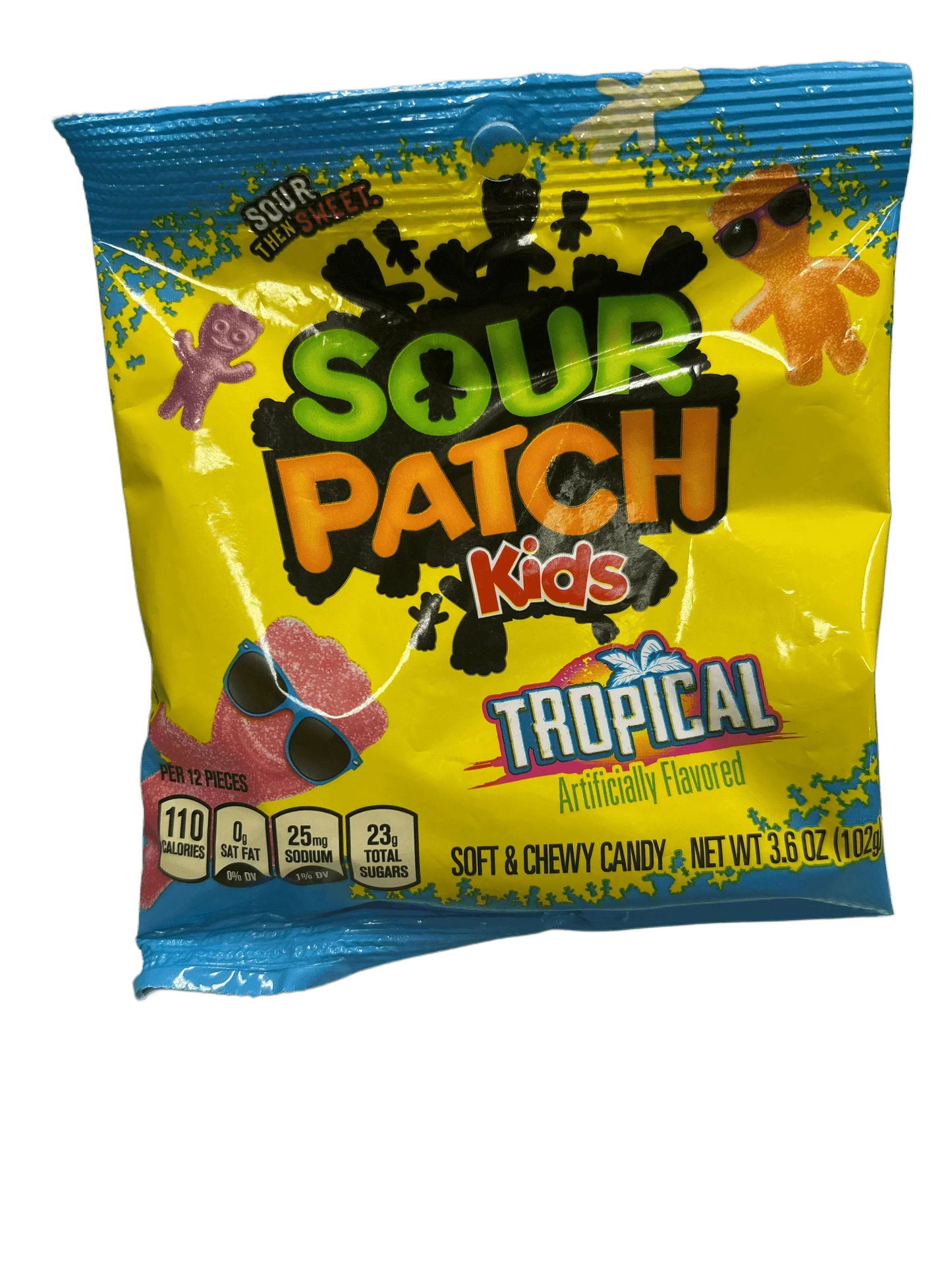 Sour Patch Tropical Candy Bag 3.6OZ - Canadian Edition