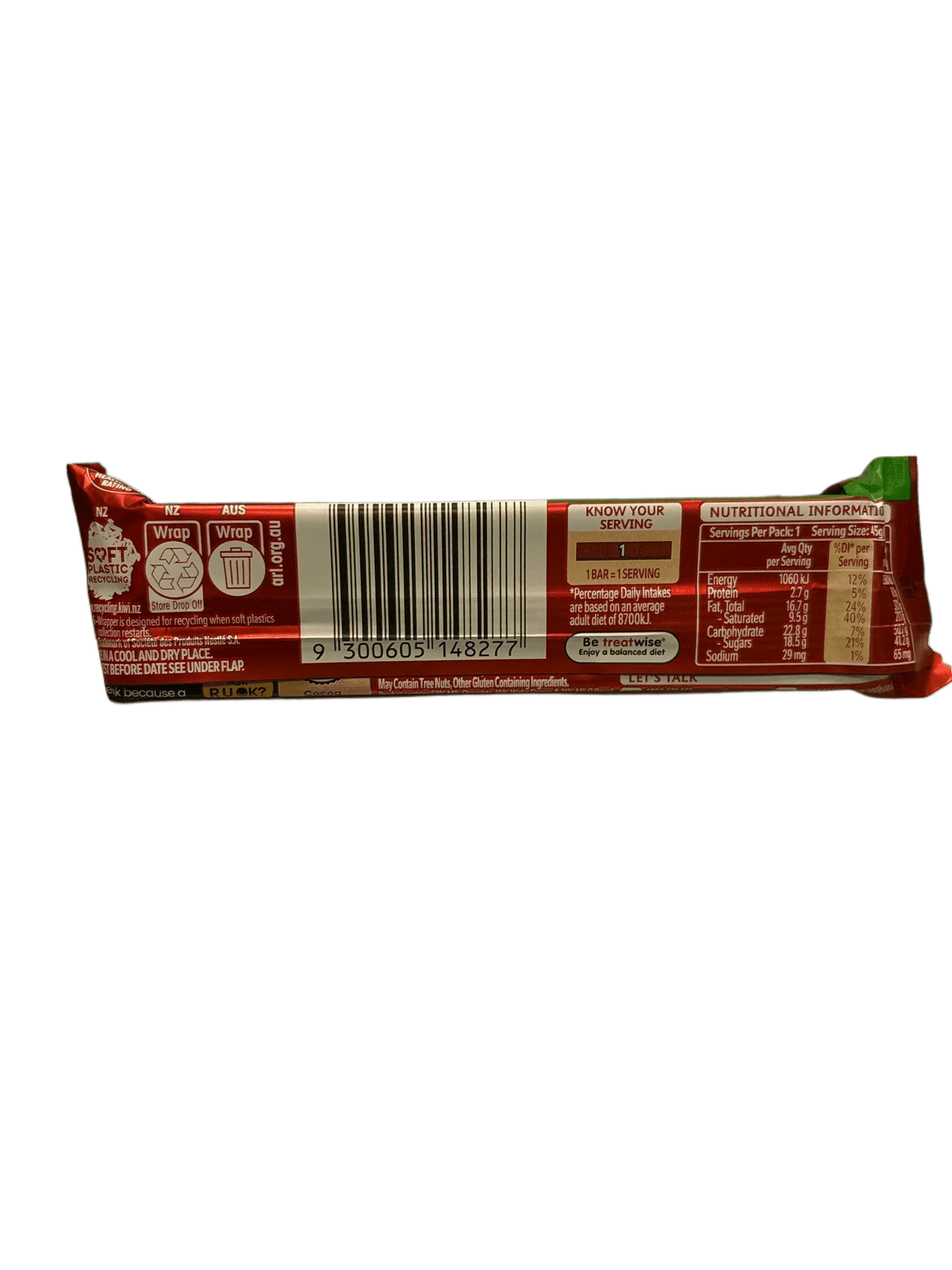 Kit Kat Chunky Packed With MILO Chocolate Bar 45G