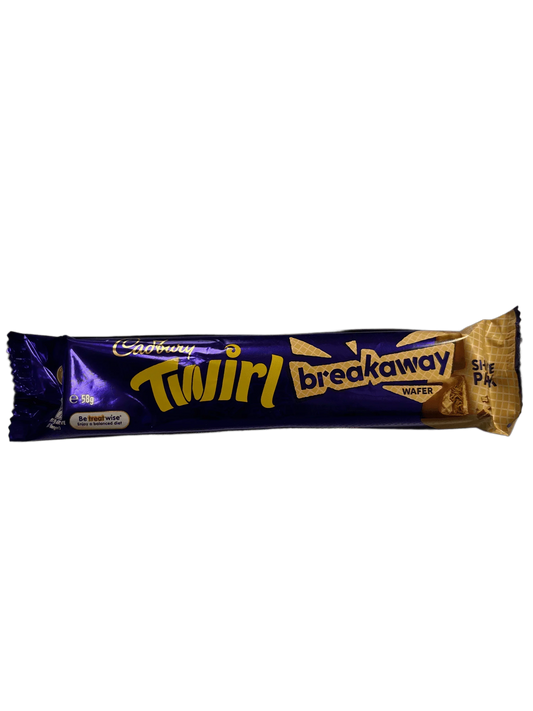 Cadbury Twirl Breakaway Wafer Share Pack 58G - Australian Edition