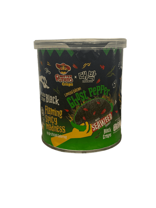 Mister Potato Crisps Limited Edition Ghost Pepper with Seaweed 40G