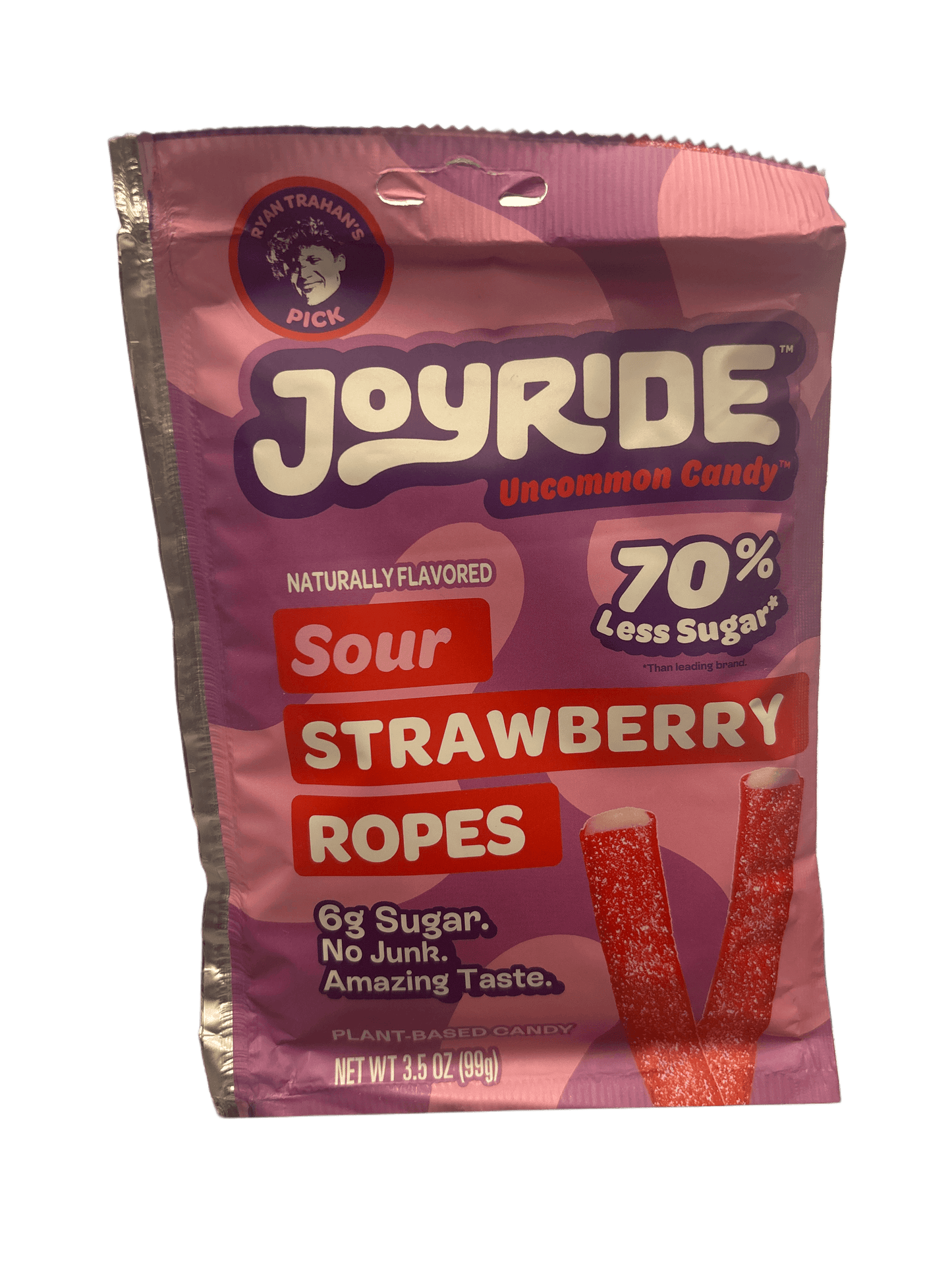 JOYRIDE Uncommon Candy Sour Strawberry Ropes 3.5OZ - U.S Edition