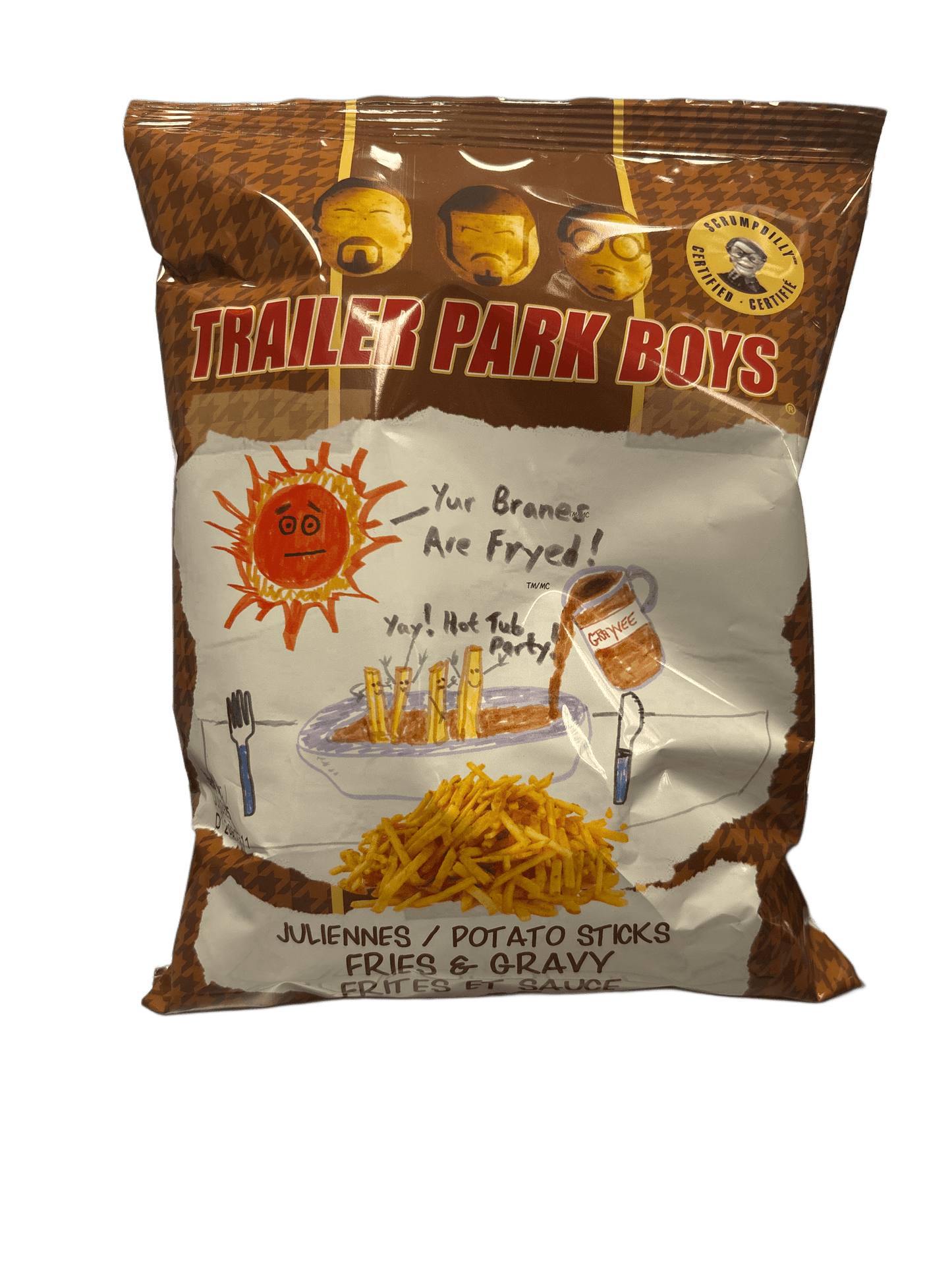 Trailer Park Boys Fries & Gravy Potato Sticks 3.5OZ