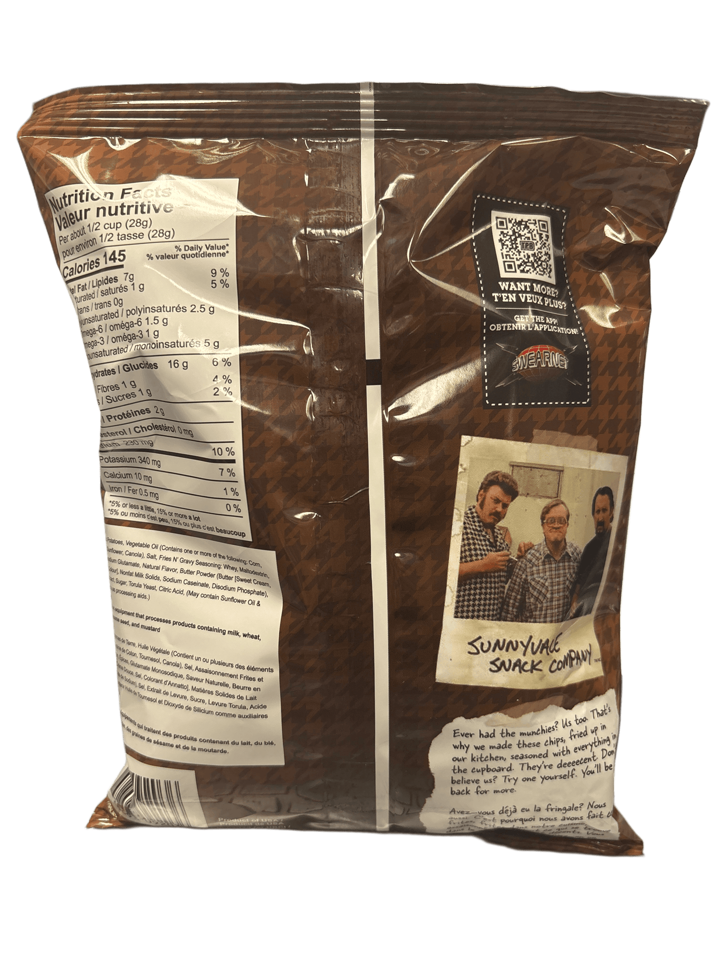 Trailer Park Boys Fries & Gravy Potato Sticks 3.5OZ