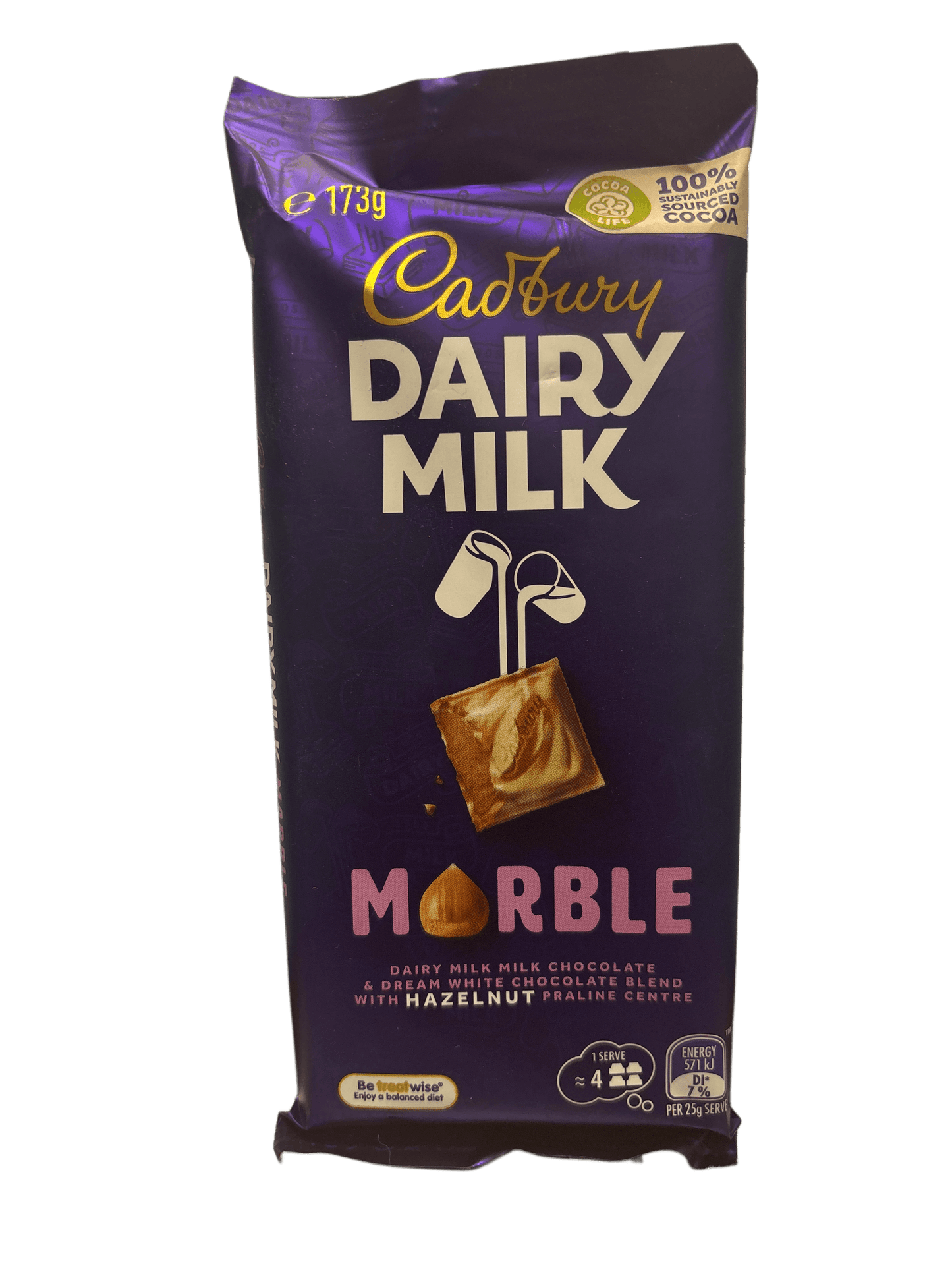 Cadbury Dairy Milk Marble Chocolate Bar 173G