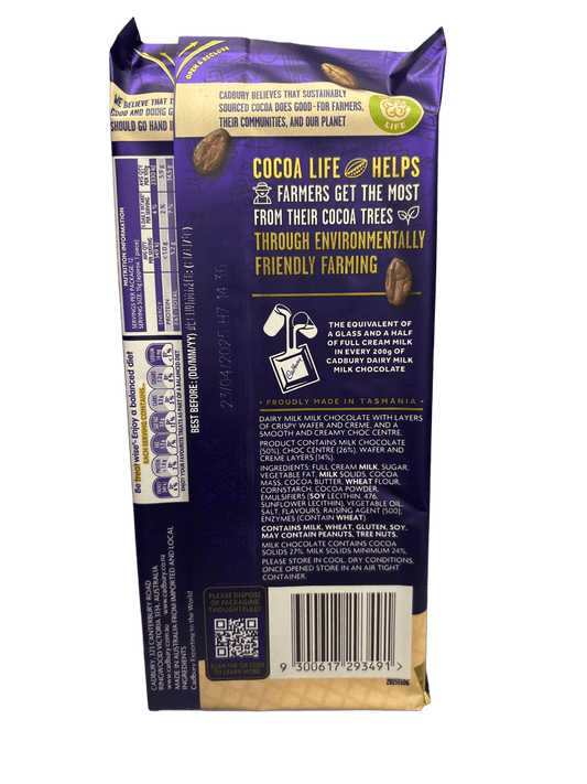 Cadbury Dairy Milk Breakaway Chocolate Bar 180G