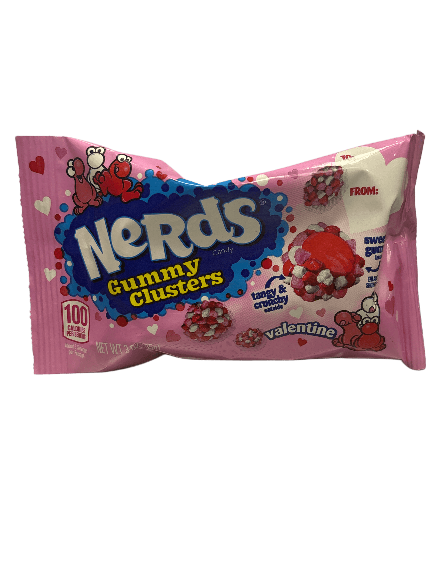 Nerds Gummy Clusters Valentine 3OZ