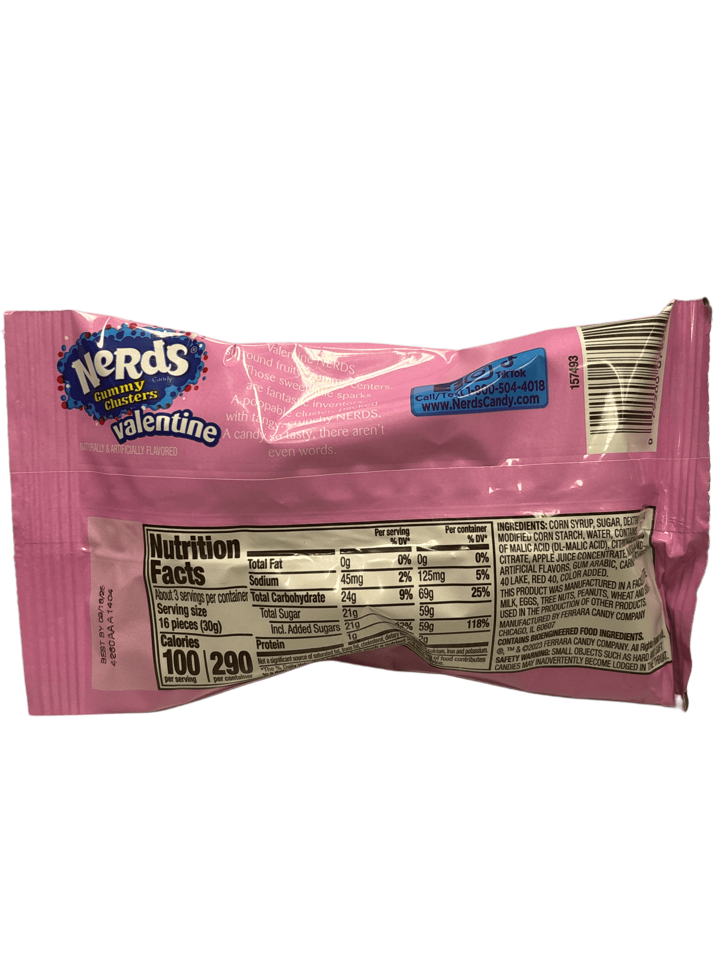 Nerds Gummy Clusters Valentine 3OZ