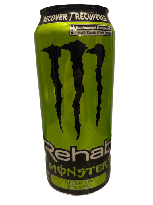 Monster Energy Rehab Recover Green Tea Drink 458ML - Canadian Edition