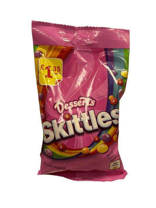 Skittles Desserts Candy Bag 125G - U.K Edition
