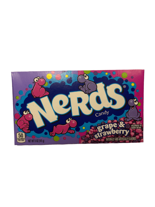 Nerds Candy Grape & Strawberry Theatre Box 5OZ - U.S Edition