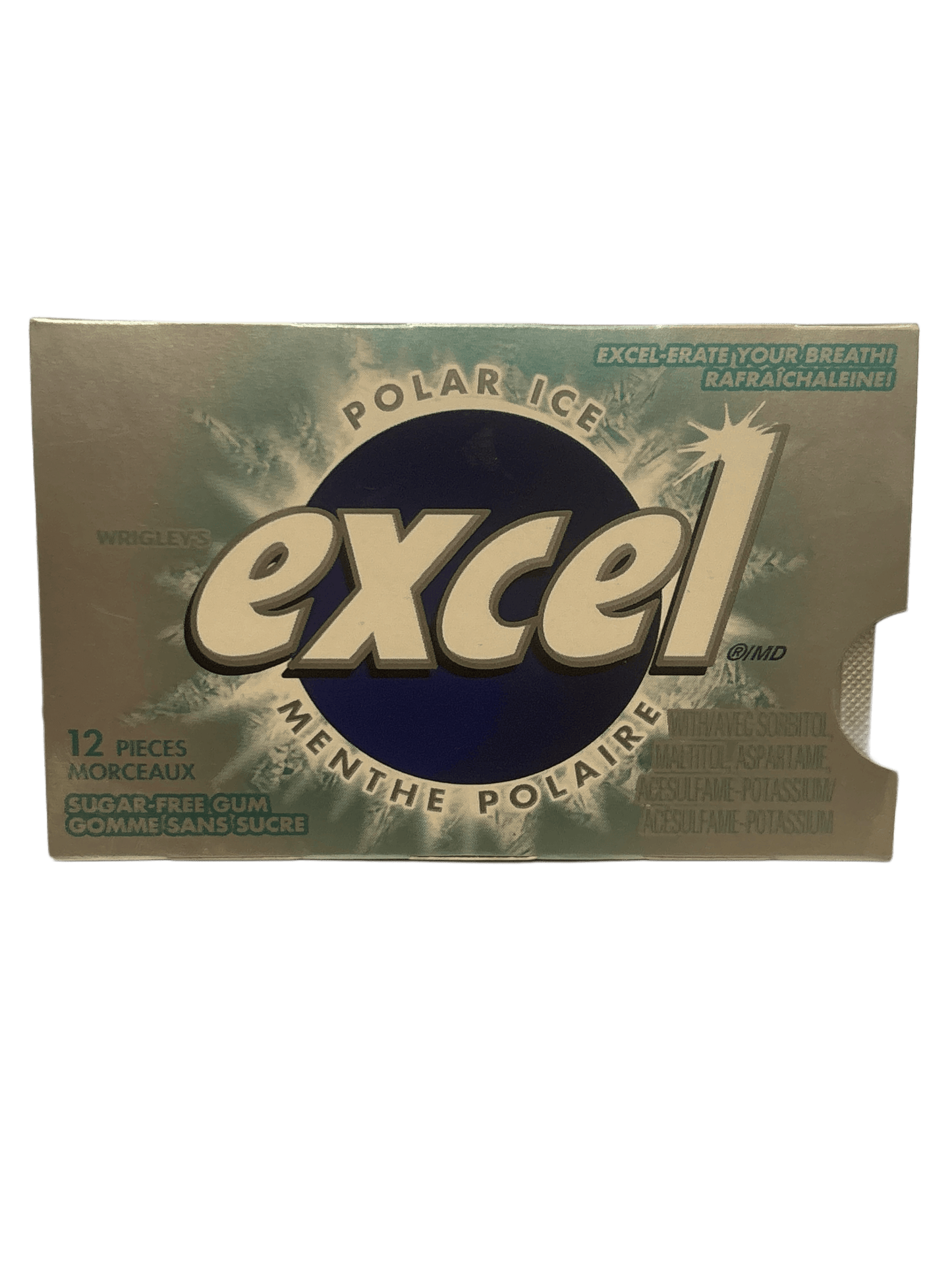 Excel Polar Ice Gum 12 Pieces - Canada Edition