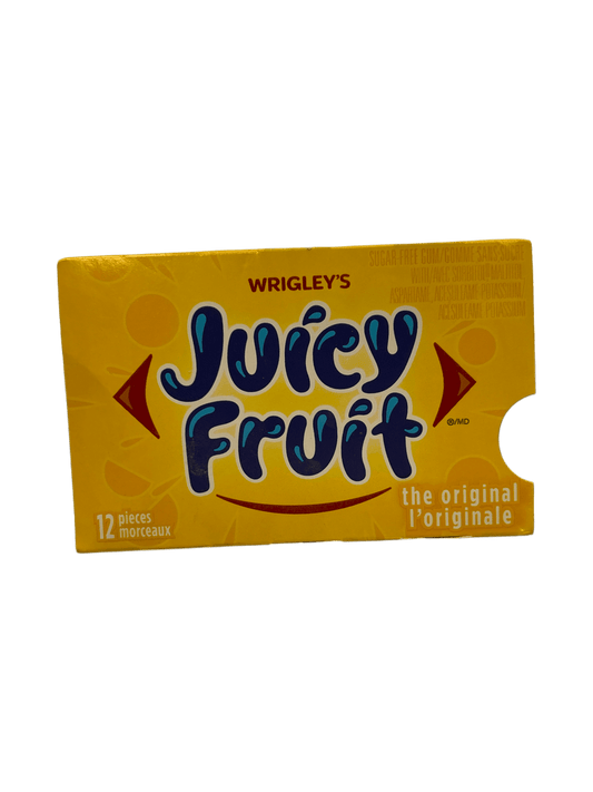 Wrigley's Juicy Fruit The Original 12 Pieces - Canadian Edition