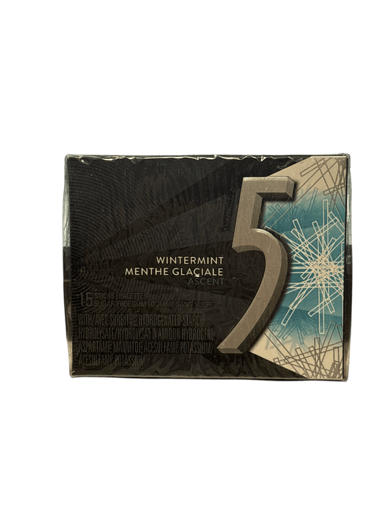 5 Gum Wintermint 15 Pieces - Canadian Edition