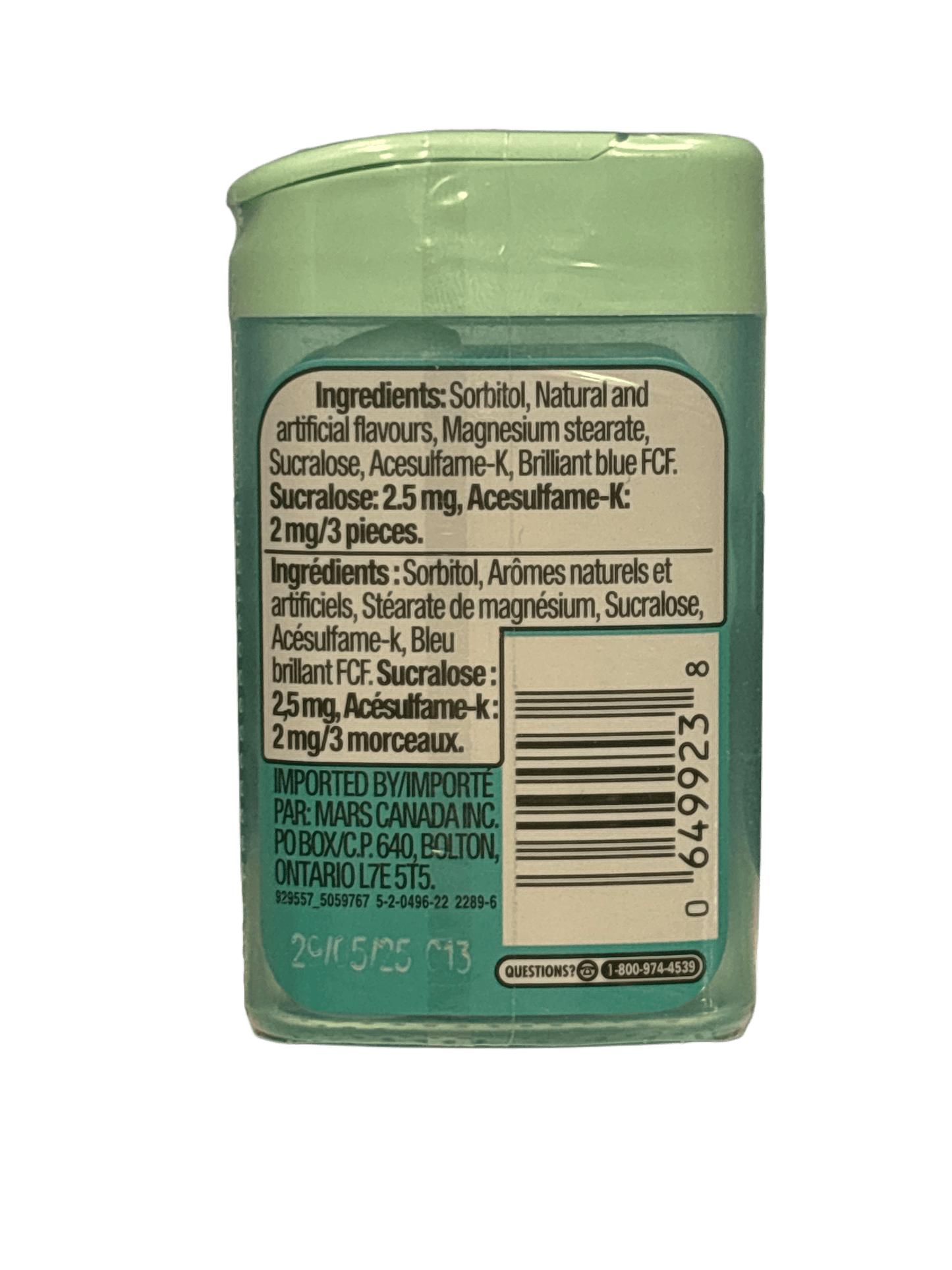 Excel Mints Mini 12.2G - Canadian Edition