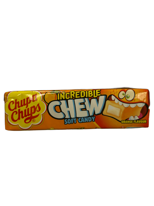 Chupa Chups Incredible Chew Soft Candy Orange 45G U.K Edition