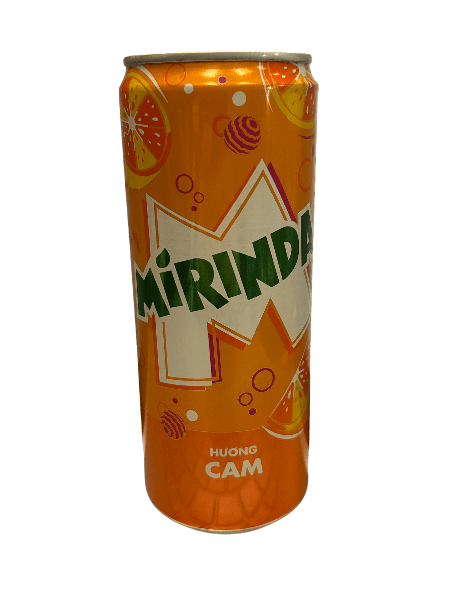Mirinda Huong Cam Orange Can 320 ML - Vietnamese Edition