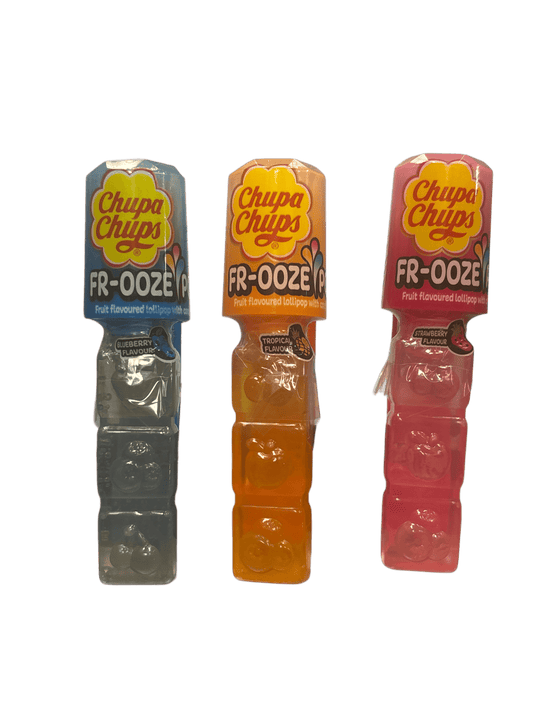 Chupa Fr-ooze Fruit Flavored Lollipop With Candy 26G - U.K Edition