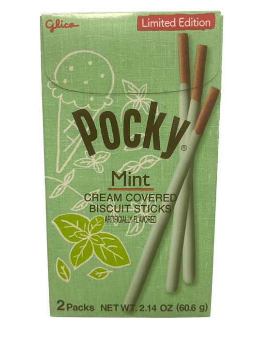 Pocky Mint Cream Covered Biscuit Sticks 2.14OZ