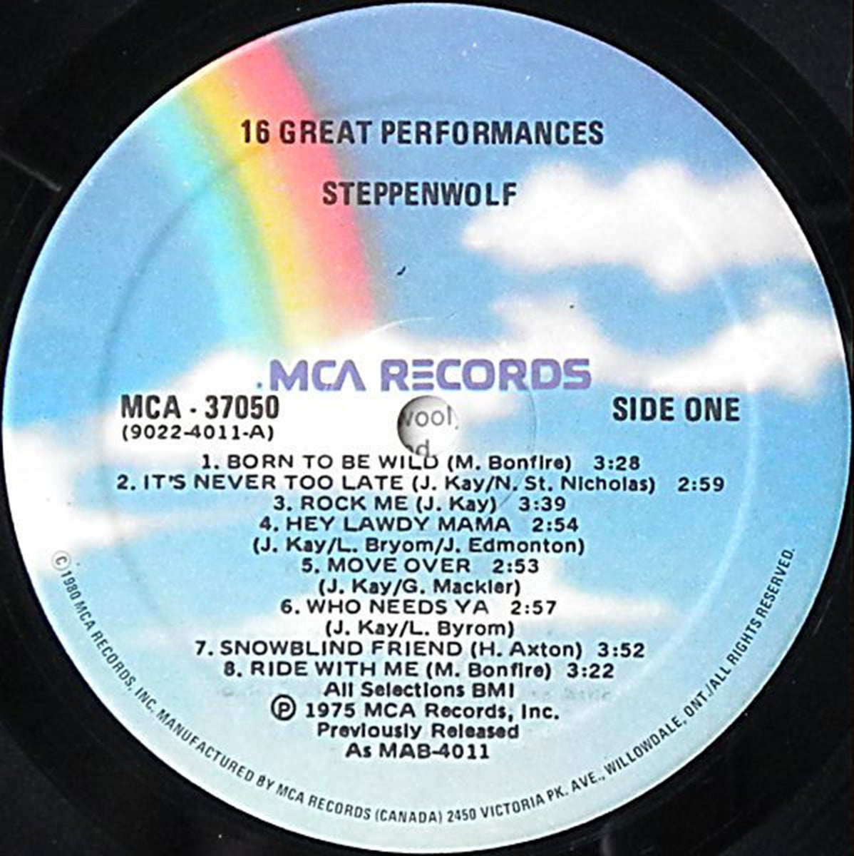 Steppenwolf – Sixteen Great Performances - 1980