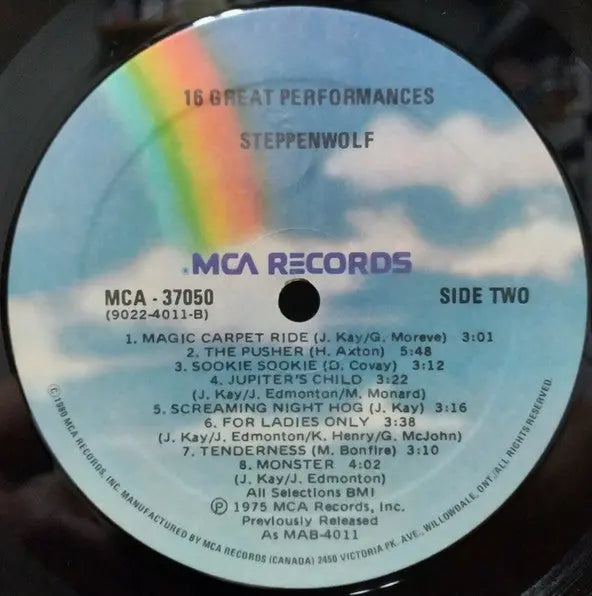 Steppenwolf – Sixteen Great Performances - 1980
