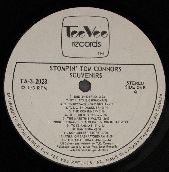 Stompin' Tom Connors – Souvenirs (Greatest Hits) in Shrinkwrap!