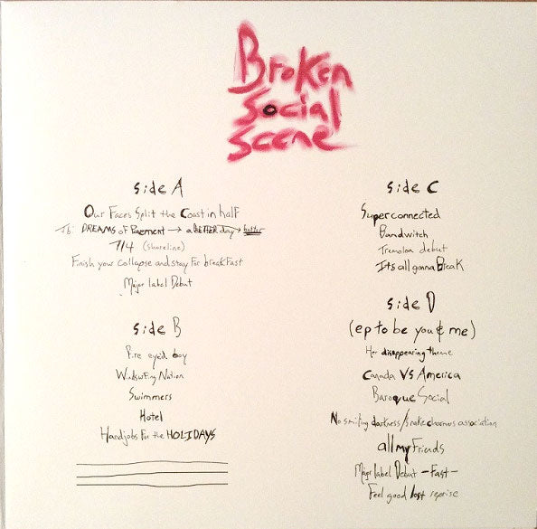 Broken Social Scene – Broken Social Scene - Double Album
