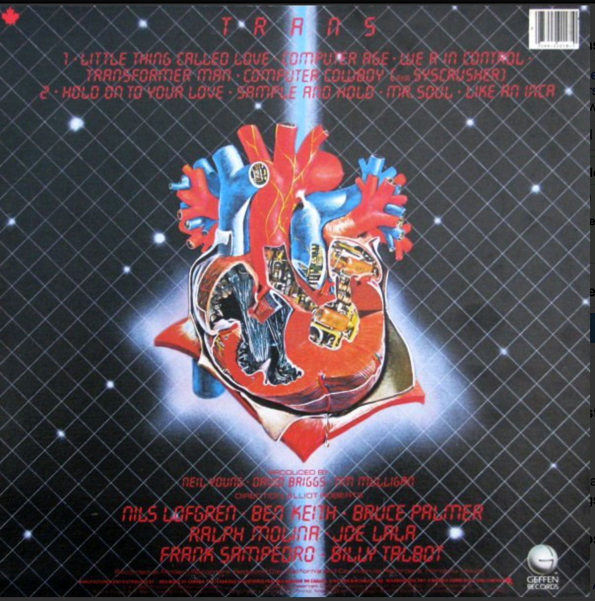 Neil Young - Trans - 1982 Original