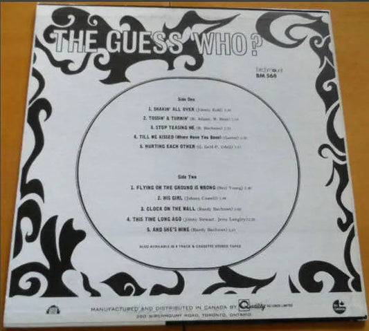 The Guess Who ‎– Super Golden Goodies - 1969
